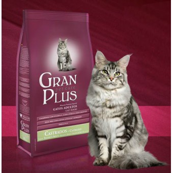 Granplus Gatos Castrados  Salmão - 3kg